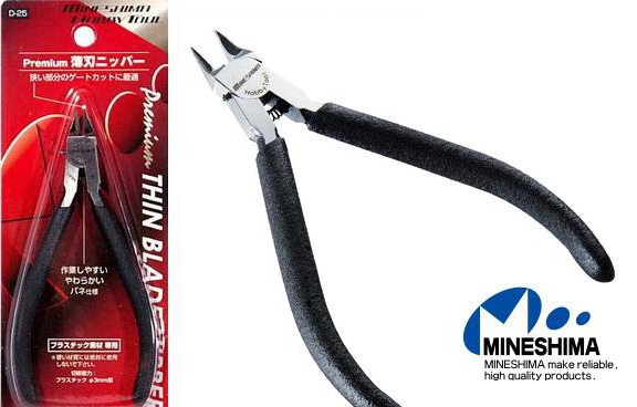D-25 Mineshima Premium thin blade nipper