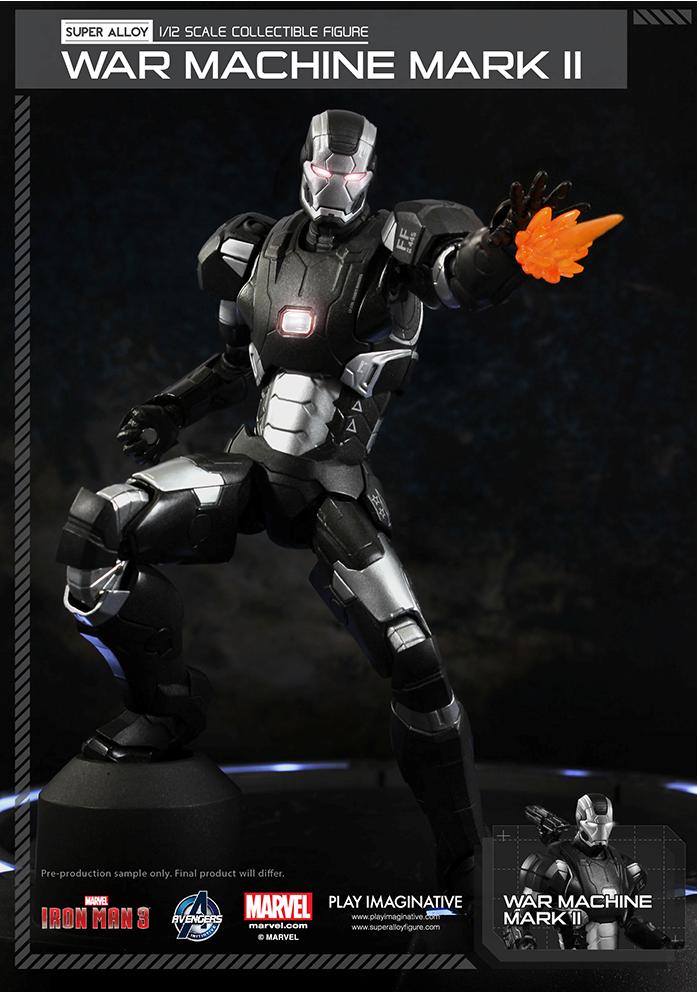 Super Alloy 112 Scale War Machine Mk Ii Ironman 3