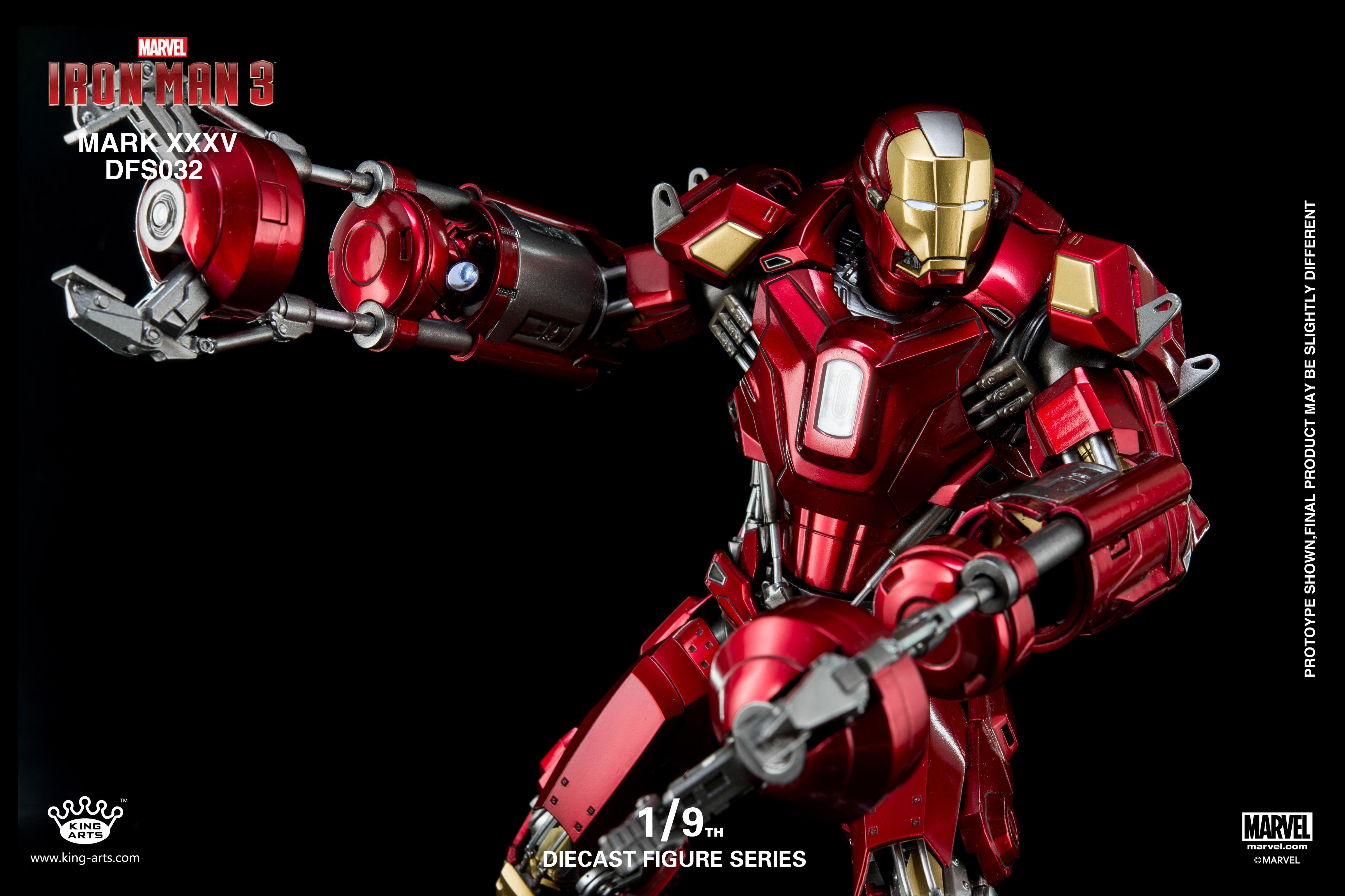 Dfs032 Iron Man Mark 35 Red Snapper Theherotoys