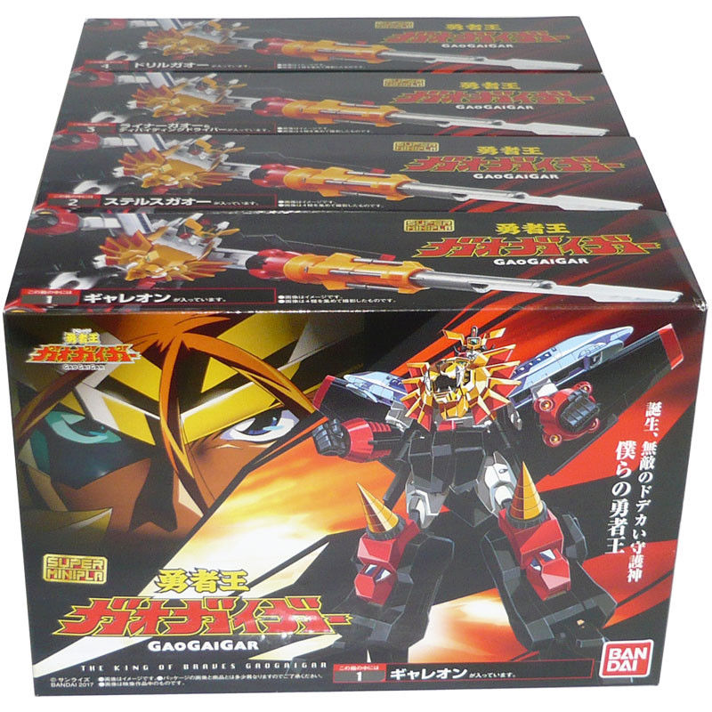 Details about   BANDAI Super MiniPla The King of Braves GaoGaiGar 3 Choryujin Kit Candy Toy 