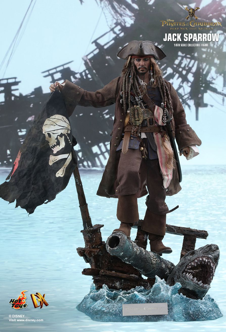 Pirates of the Caribbean Jack Sparrow Dead Men Tell No Tales Costume Kit