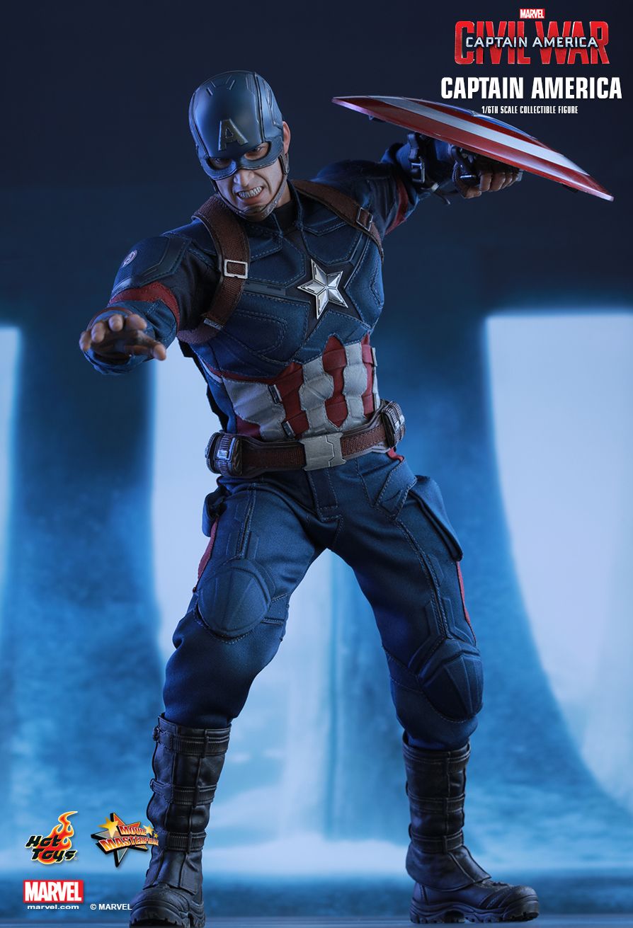 Action Figures Muscular Body Hot Toys 1 6 Mms 350 Captain America Civil War Toys Hobbies - captain america civil war roblox