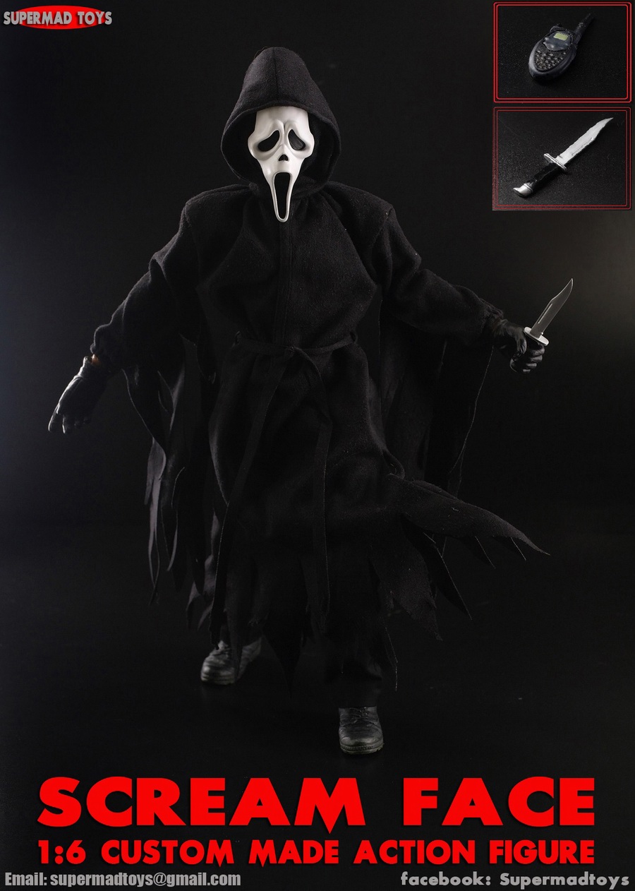 scream action figure