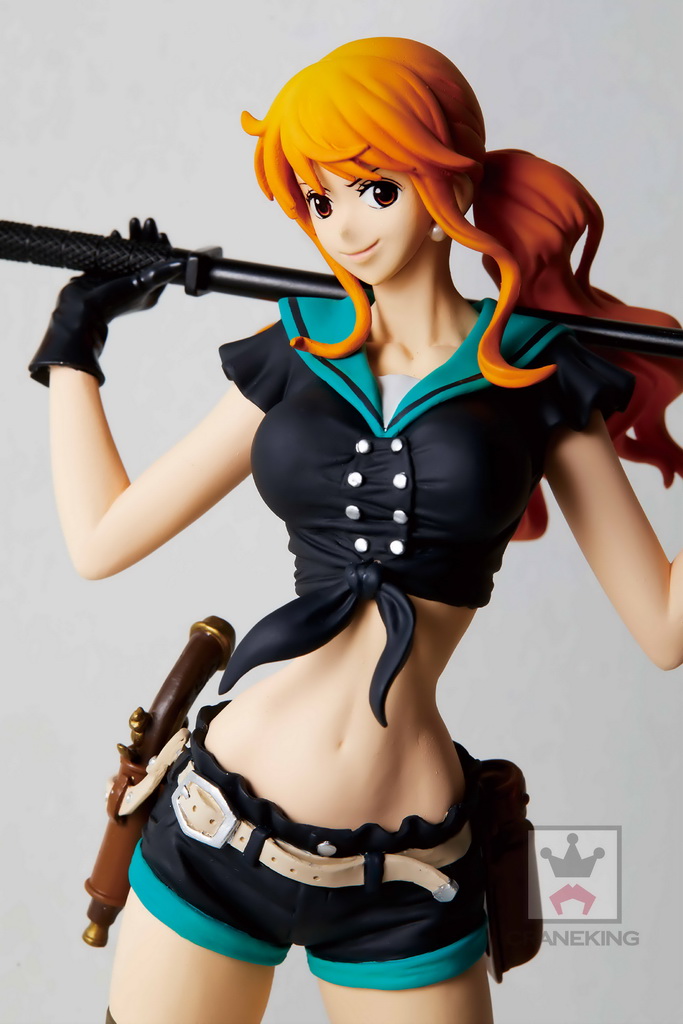 Bandai Banpresto Figure One Piece Flag Diamond Ship Nami Code B Collection New