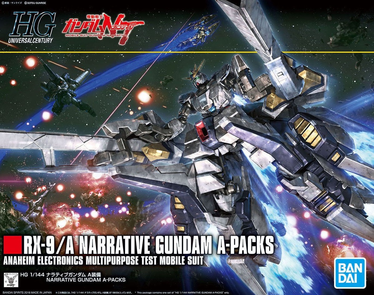 BANDAI-HGUC-1-144-RX-9-A-NARRATIVE-GUNDAM-A-PACKS-Model