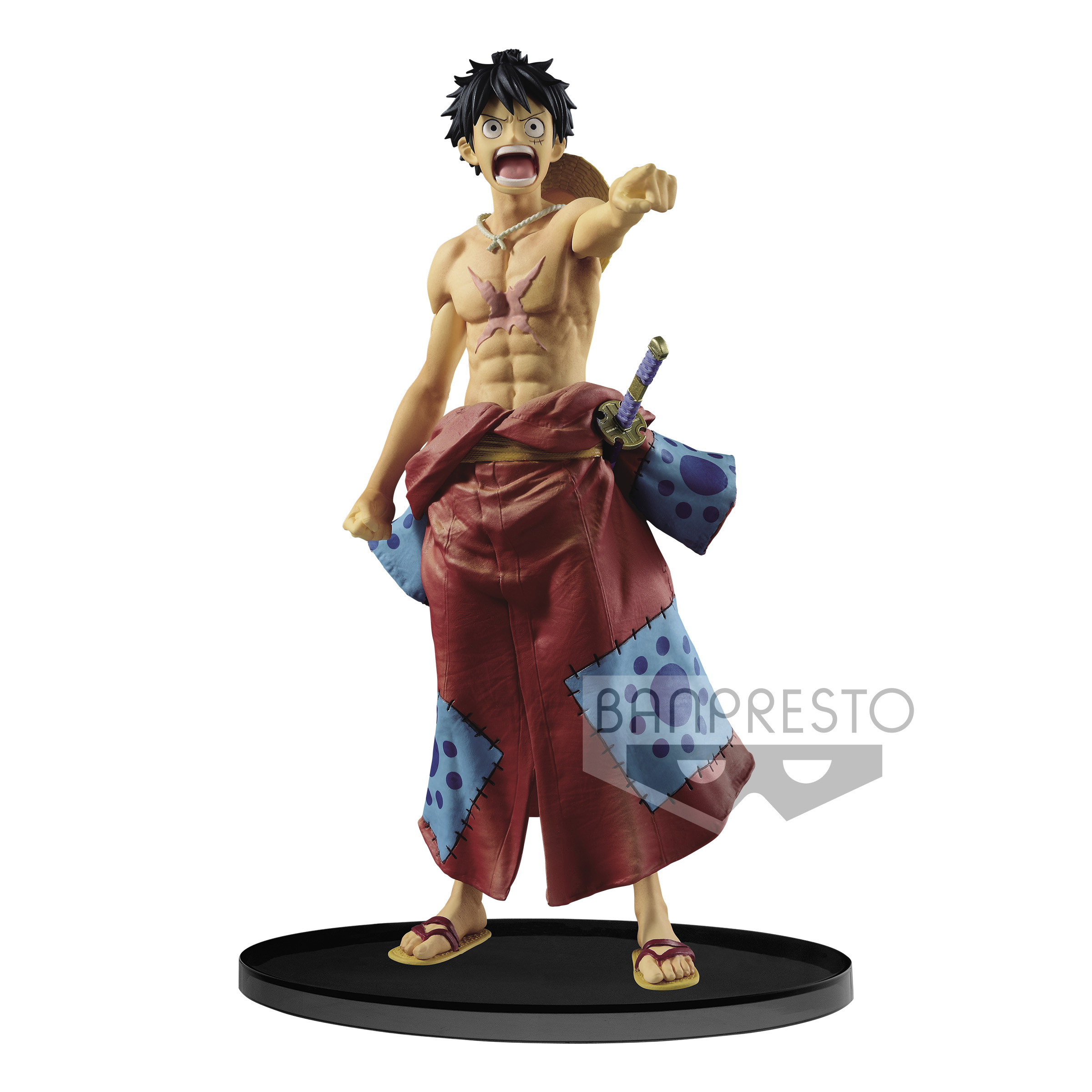 The Monkey D Luffy Wanokuni Figurine One Piece King Of Artist Jeux Et Jouets Reproductions Statues Et Bustes