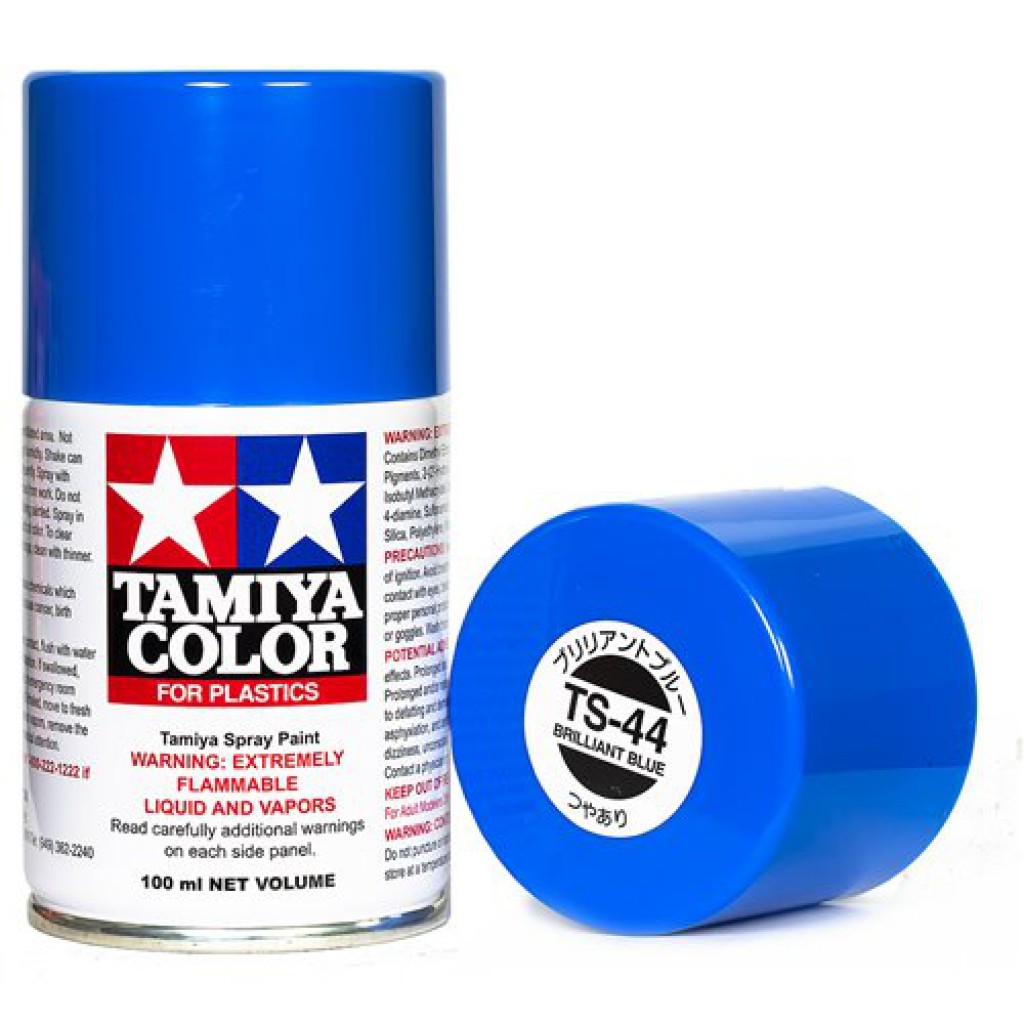 Tamiya Color Spray Paints no.44 TS44 Brilliant blue TheHerotoys